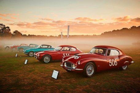 Bei dieser Aufstellung werden bei Ferrari-Liebhabern die Herzen höher schlagen