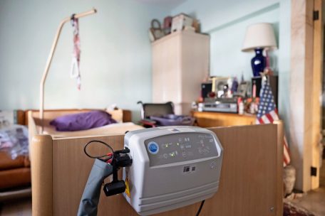 In vielen F&auml;llen geht es nicht ohne medizinisches Ger&auml;t und spezielle Betten