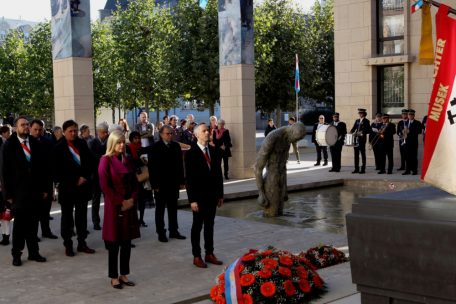 Besatzungszeit  / Der Drang nach Freiheit: Feierlichkeiten zum Nationalen Gedenktag in Esch