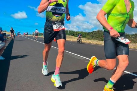 Jérôme Ewen blieb weit unter zehn Stunden und holte damit die beste Zeit des Teams X3M Snooze