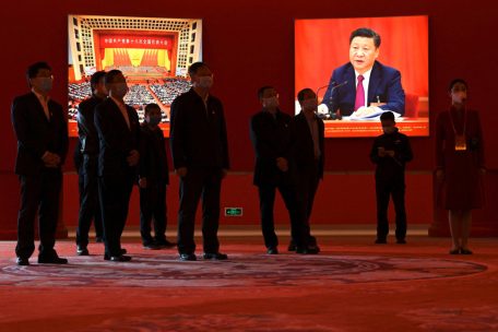 In Peking informiert eine Ausstellung &uuml;ber die Errungenschaften des Landes w&auml;hrend Xis letzten beiden Amtszeiten