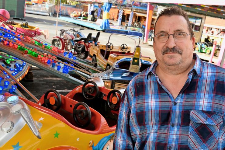 Gute Stimmung trotz Regen / „Hierschtkiermes“ in Düdelingen : „Nach Corona wollen sich die Menschen amüsieren“