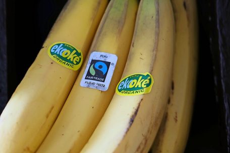 Zu den Fairtrade-Produkten zählen auch exotische Früchte wie z.B. Bananen