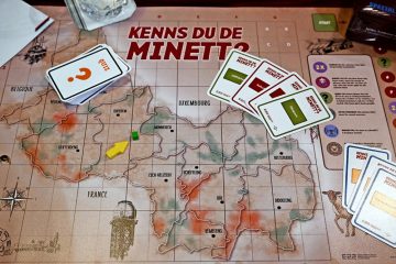 Neues Brettspiel / Esch2022 und das Minett: „Wat mécht den Zolwerknapp besonnesch?“