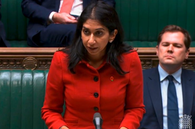 Großbritannien / Neue Regierungskrise in London? Innenministerin Braverman unter Druck