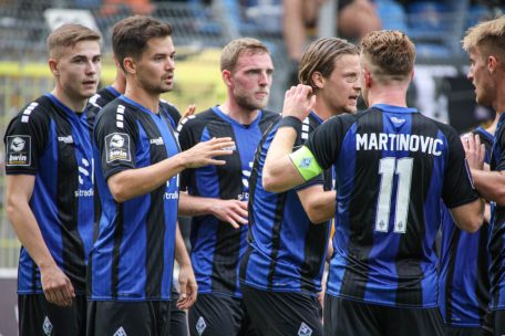 Laurent Jans ist aktuell nicht aus der Startelf des SV Waldhof Mannheim wegzudenken