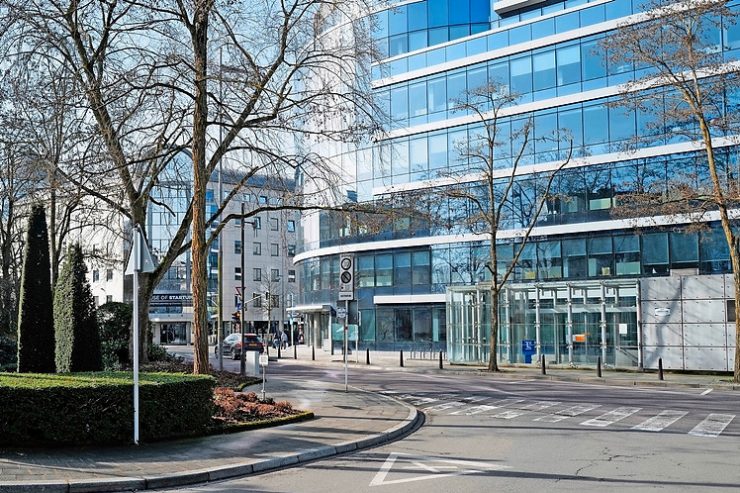 Luxemburg-Stadt / Verwaltungsgebäude an der „Rocade“ soll um 4.700 Quadratmeter erweitert werden