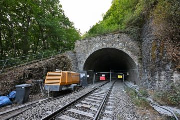 Nordstrecke / Eisenbahntunnel Schieburg soll erst nach Osterferien wiedereröffnet werden