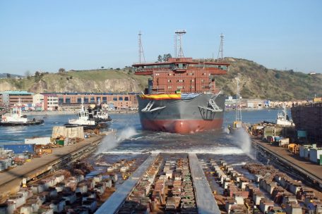 Im Jahr 2009 ging das luxemburgische Schiff „Simon Stevin“ nach seinem Bau vom Stapel und ist seitdem für die Jan-De-Nul-Gruppe im Einsatz