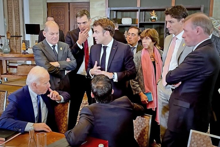 Krisendiplomatie / Wie die G20 auf die Raketeneinschläge in Polen reagieren