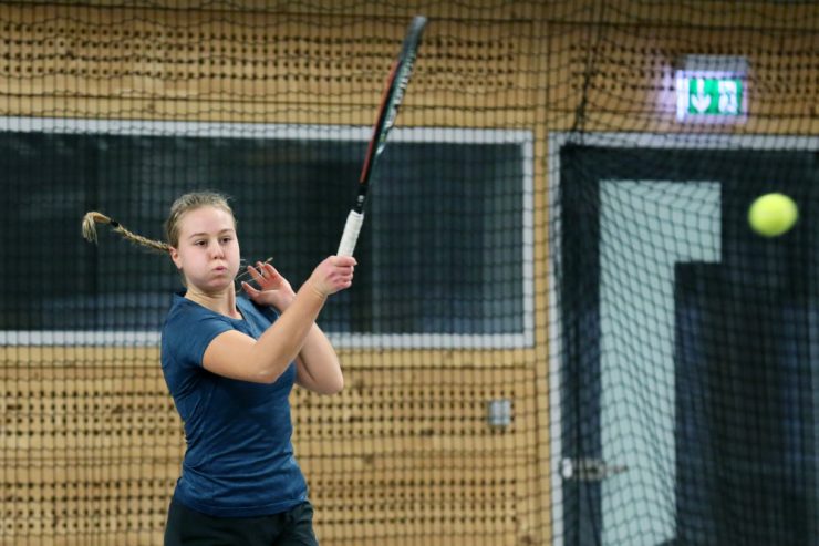 Kyotec Open / Tennisspielerin Erna Brdarevic feiert in Petingen einen besonderen Moment