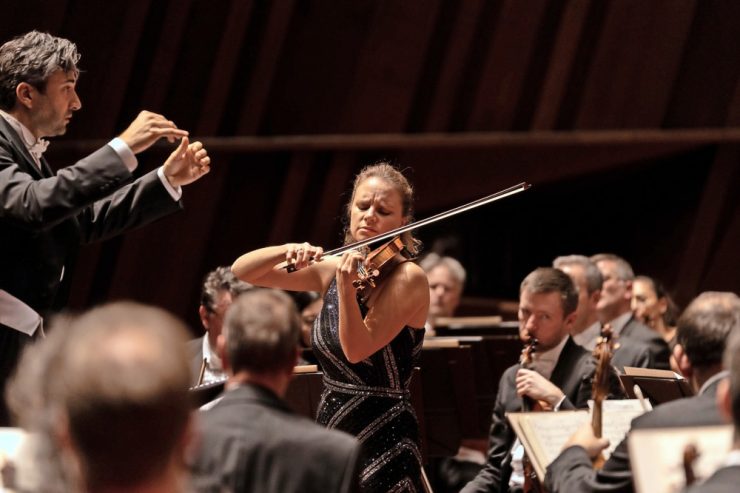 Alain spannt den Bogen / Die hohe Kunst der Gestaltung: Hochprozentiges mit dem Emerson String Quartet, Julia Fischer und der Staatskapelle Dresden