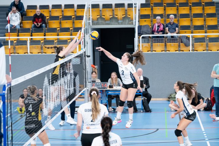 Challenge Cup / Walferdinger Volleyballerinnen verlieren trotz zwei hoffnungsvollen Sätzen gegen Linz