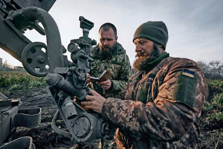Reportage / „Wir leben in einem Sumpf“: Das harte Leben der ukrainischen Soldaten an der Front im Osten