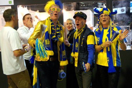 Schwedens Kochmannschaft wird frenetisch angefeuert