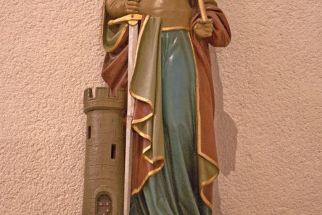 Ihren Sockel verlässt die Statue nicht mehr. Beim Umzug wird auf eine Kopie aus Holz zurückgegriffen, um die Gipsstatue nicht zu beschädigen.