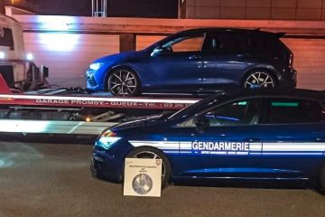 Polizei / Luxemburgisches Auto wird in Frankreich mit 268 km/h geblitzt – Auto beschlagnahmt