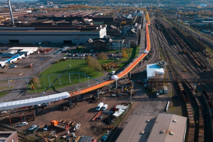 Esch-Belval / Ministerium verschiebt Eröffnung von Fahrradbrücke auf 23. Dezember