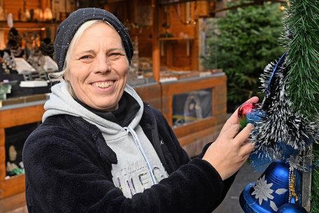 „Schön war es nicht“, sagt Standbesitzerin Malou Prott über die Ereignisse auf dem Weihnachtsmarkt