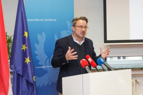 Premierminister Xavier Bettel