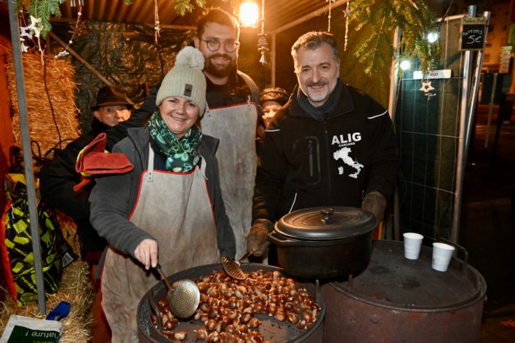 Fotos / Los geht’s: Seit heute hat der Düdelinger Weihnachts- und Mittelaltermarkt geöffnet