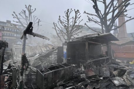 Der Wintermarkt soll so schnell wie m&ouml;glich f&uuml;r die anderen Schausteller wieder ge&ouml;ffnet werden
