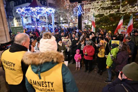 Amnesty International / Luxemburg nimmt am Marsch für die Menschenrechte teil