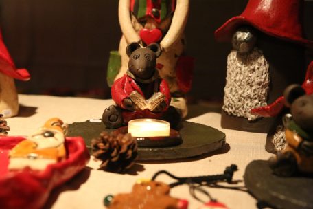 Die Keramik-M&auml;use von&nbsp;Carine Heinisch-Bretz