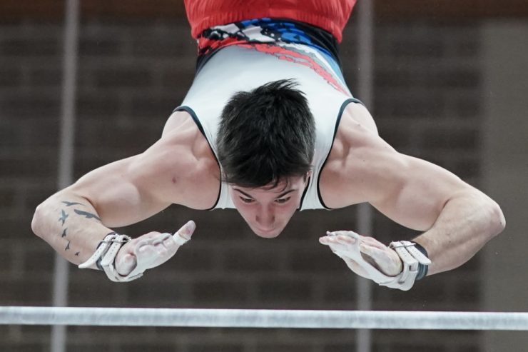 Kunstturnen / Die FLGym-Turner hatten beim 23. Christmas Gym Cup neue Ziele im Blick