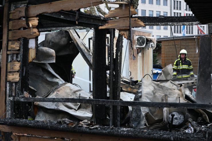 Luxemburg / Weihnachtsmarkt öffnet am Dienstag wieder ganz regulär – Laut Polizei keine Brandstiftung