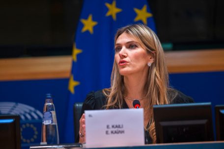 Kopf des Tages / Eva Kaili: Jahrelang aufgestiegen und rasend schnell abgestürzt