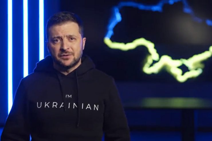 Ukraine / „Im Krieg gibt es keine Champions“: Kiew stellt Selenskyj-Video ins Netz, das die FIFA nicht bei der WM wollte