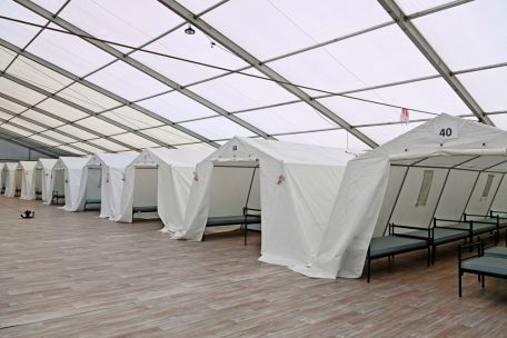 Kirchberg / Wegen Kälte: 200 Personen aus Erstaufnahmezentrum evakuiert