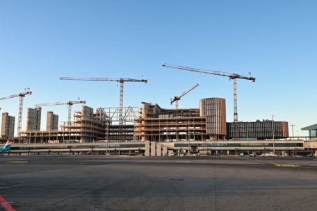 Die Bauarbeiten am Skypark Business Center sollen 2023 abgeschlossen werden