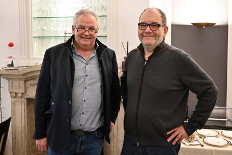 Nicolas Kremer (&bdquo;Bijouterie Hirsch-Glesener&ldquo;) und Serge Rihm (&bdquo;Acacia&ldquo;)