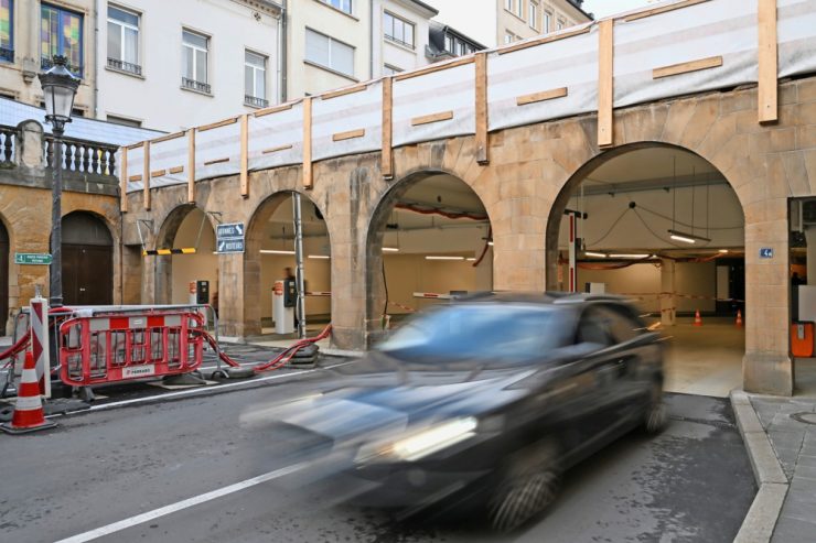 Gemeinde Luxemburg / 275 zusätzliche Parkplätze im Parking Knuedler
