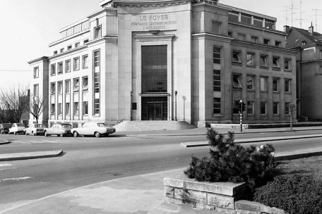 Der Firmensitz 1951 in der route d&rsquo;Esch in Luxemburg-Stadt