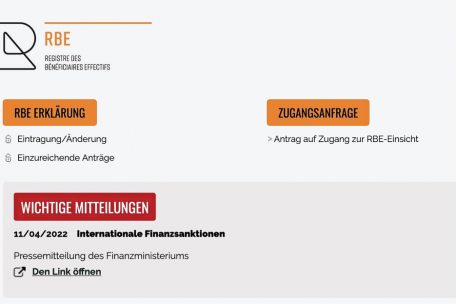 Das RBE ist seit kurzem wieder f&uuml;r Journalisten zug&auml;nglich