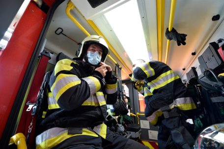Luxemburg / CGDIS löscht brennendes Dach in Gostingen