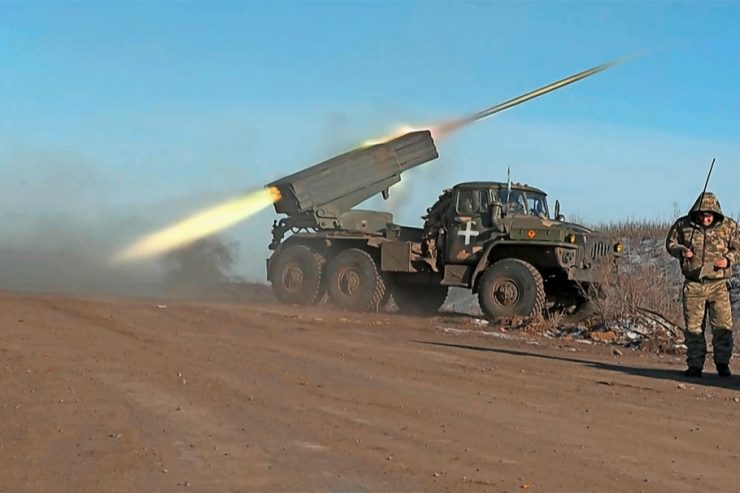 Ukraine-Krieg / Lage in Soledar nach angeblicher russischer Eroberung weiterhin unklar