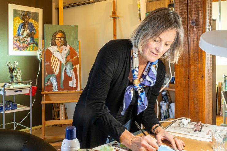 Basket Esch / Serigrafie Nummer 19: Eine bildschöne Sportförderung