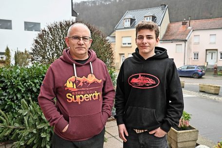 Emond und Mika Huss aus Born wünschen sich mehr Geselligkeit im Dorf