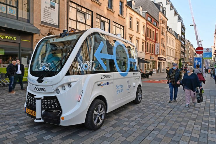 Fahrerlos / Ab September sind selbstfahrende Busse auf Belval unterwegs