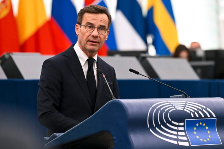 EU-Parlament / Schweden stellt Prioritäten seiner Präsidentschaft vor