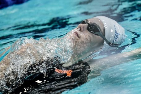 R&uuml;ckenspezialistin Jacky Banky stand zweimal im B-Finale