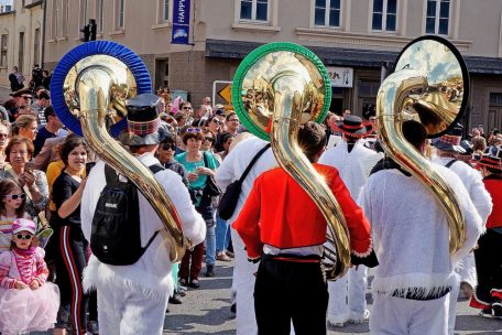 Musikkapellen und Marching Bands sind das Salz in der Suppe der Kavalkaden