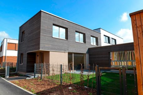 Im Viertel werden neun verschiedene Haustypen entstehen