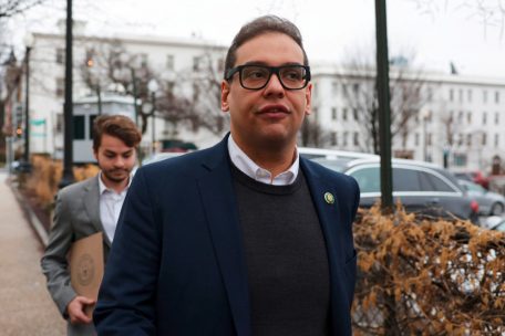 Das Original: George Santos Ende Januar in Washington