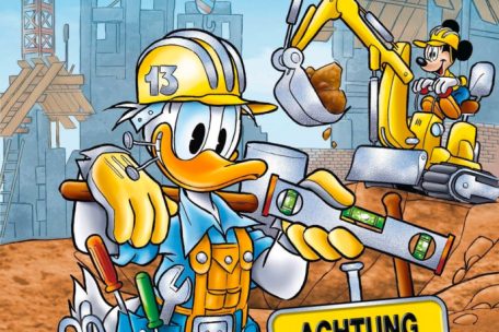 (2) „Under ConDUCKtion: Achtung, Baustelle!“<br />
Egmont Comic Collection, Berlin 2023<br />
512 S., 19,00 Euro