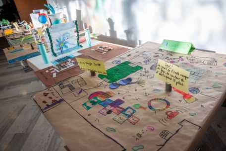 Ideen / Mehr Farben, weniger Abfall: Kinder aus der Escher Brillschule erfinden ihr Viertel neu